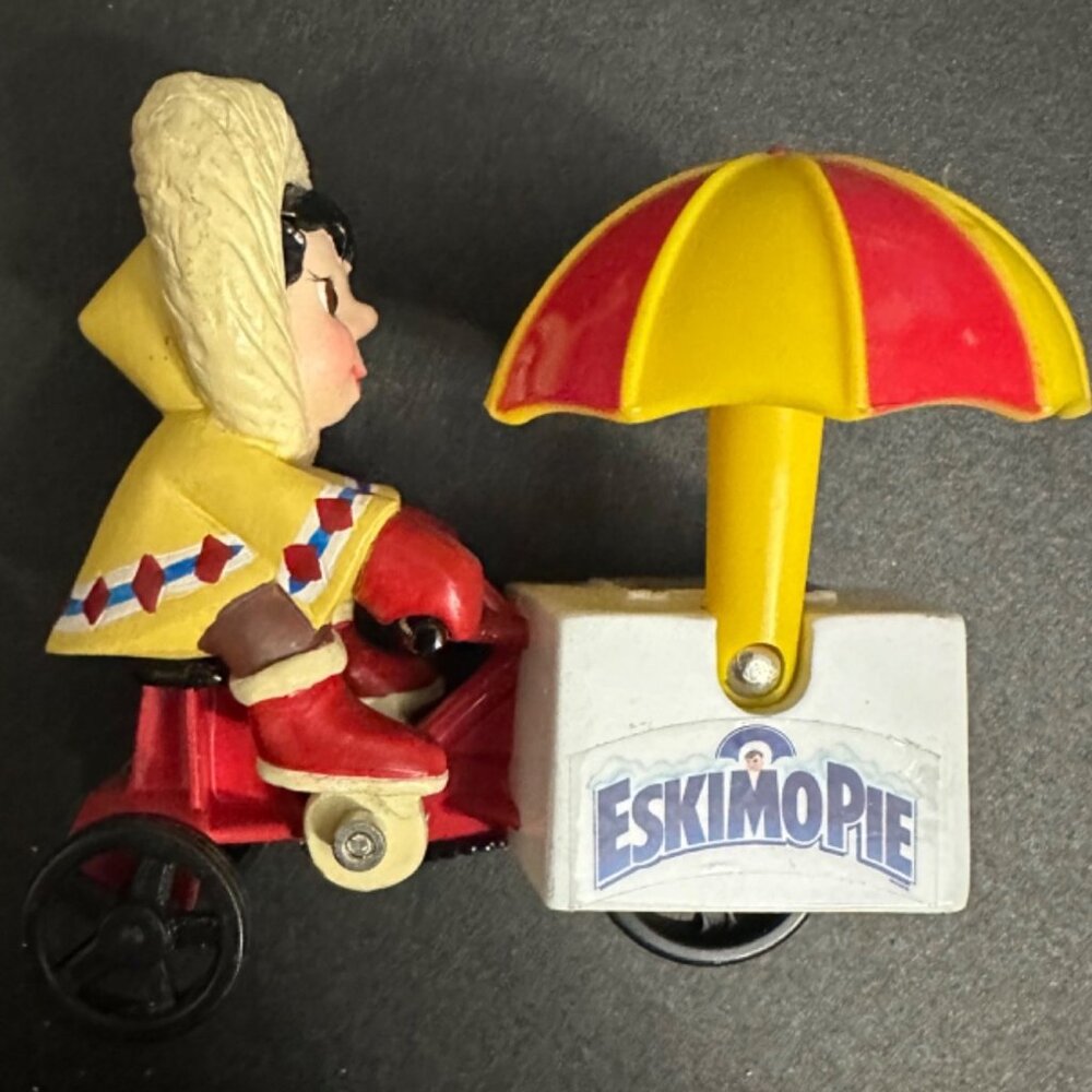Eskimo Pie Boy On Ice Cream Tricycle Adult Collectible Ertl Die-Cast Figure & Tr